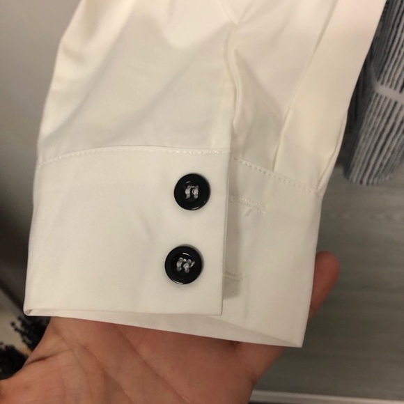 Boyfriends Casual Button Down  Blouse - Picture 4 of 9